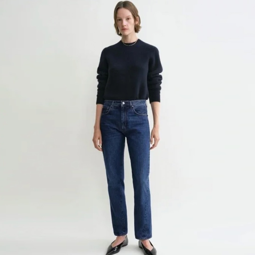 NWT Toteme Twisted Seam Denim - Dark Blue Jeans